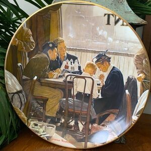 1981 Norman Rockwell “Saying Grace” Masterpiece Fine China Collectors Plate